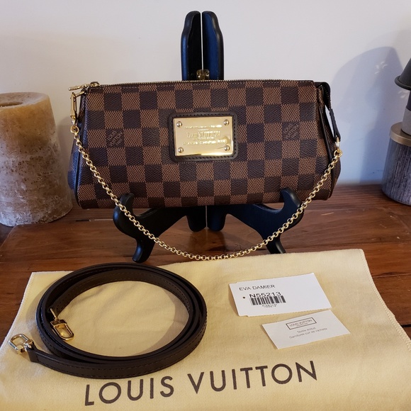 Authentic Louis Vuitton Eva Clutch - Picture 8 of 8